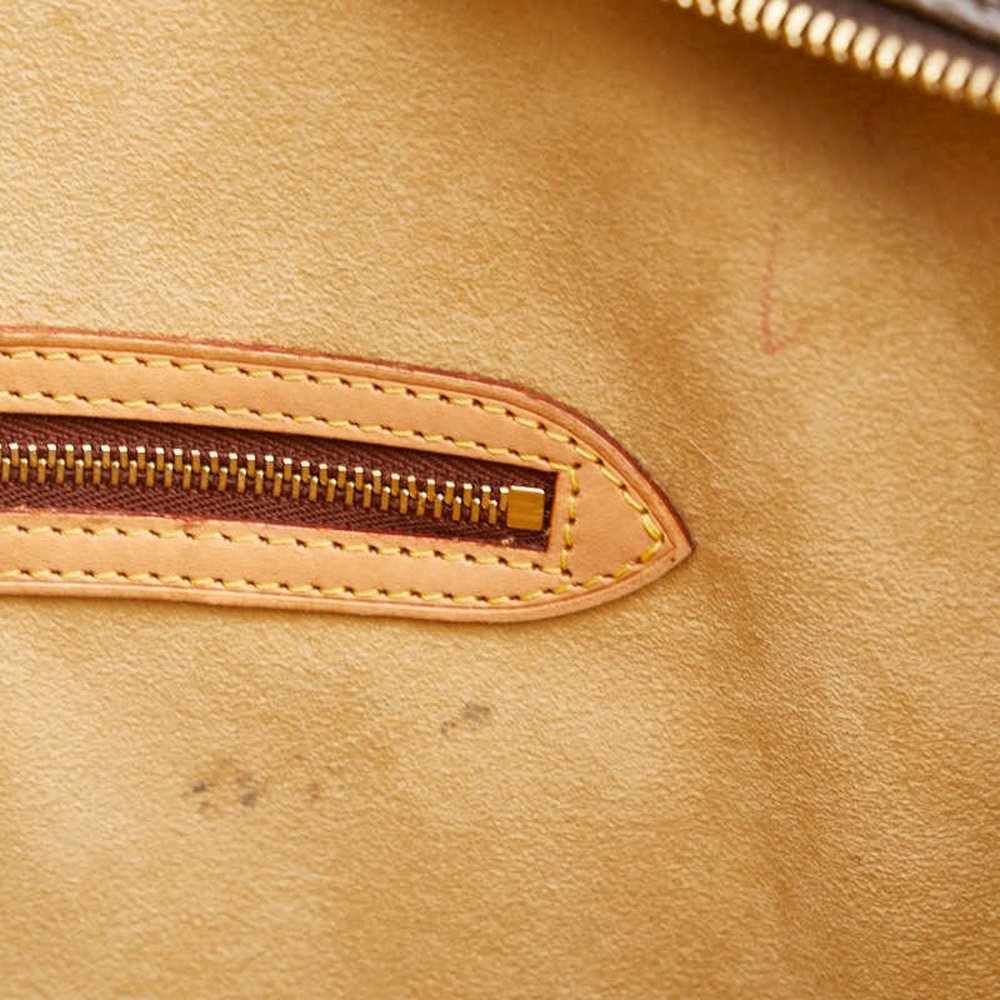 Louis Vuitton Monogram Babylon Tote Bag/Shoulder Bag M51102 Brown PVC Leather... - Picture 9 of 16